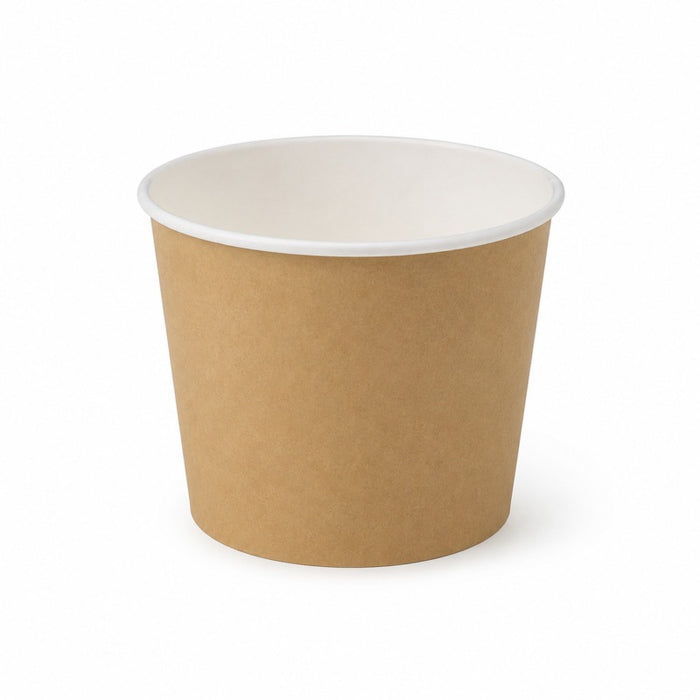 Bucket geant en carton impression kraft H167mm 4 100ml