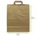 Sac cabas double-paroi papier kraft brun avec anses 320x170mm H380mm
