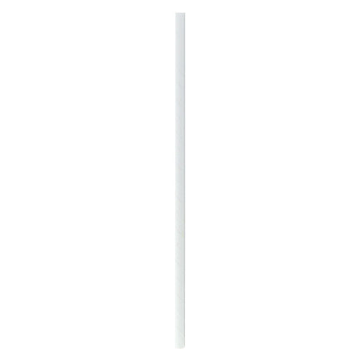 Paille en papier blanc emballée individuellement H260mm