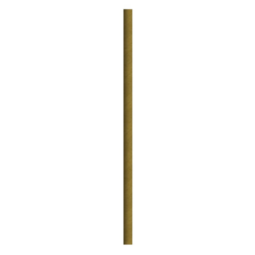 Paille pour smoothie en papier kraft brun H197mm