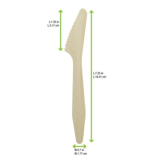 Hercule Couteau bois H185mm