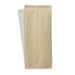 Pochette papier crème pour couverts avec serviette blanche 110x250mm