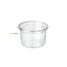 Pot Deli rond PET transparent H106mm 750ml