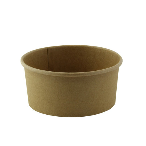 Pot "Deli" rond en carton kraft H52mm 370ml