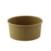 Pot "Deli" rond en carton kraft H52mm 370ml