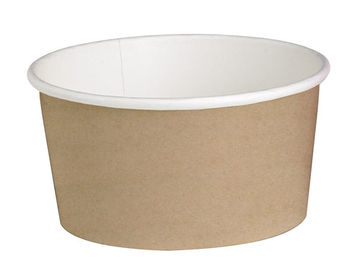 Pot "Deli" rond en carton kraft H87mm 600ml
