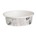 Pot "Deli" rond en carton décor journal H54mm 360ml