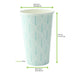 Gobelet carton blanc décor feuille H137mm 470ml