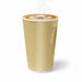 Gobelet Rippley en carton kraft ondulé beige à double paroi H136mm 470ml