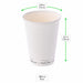 Gobelet Eden blanc en carton sans plastique, Waterbased H79mm 180ml