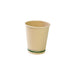 Gobelet beige en carton fibre de bambou sans plastique, Waterbased H92mm 230ml