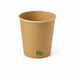 Gobelet Zen en carton kraft brun H79mm 180ml