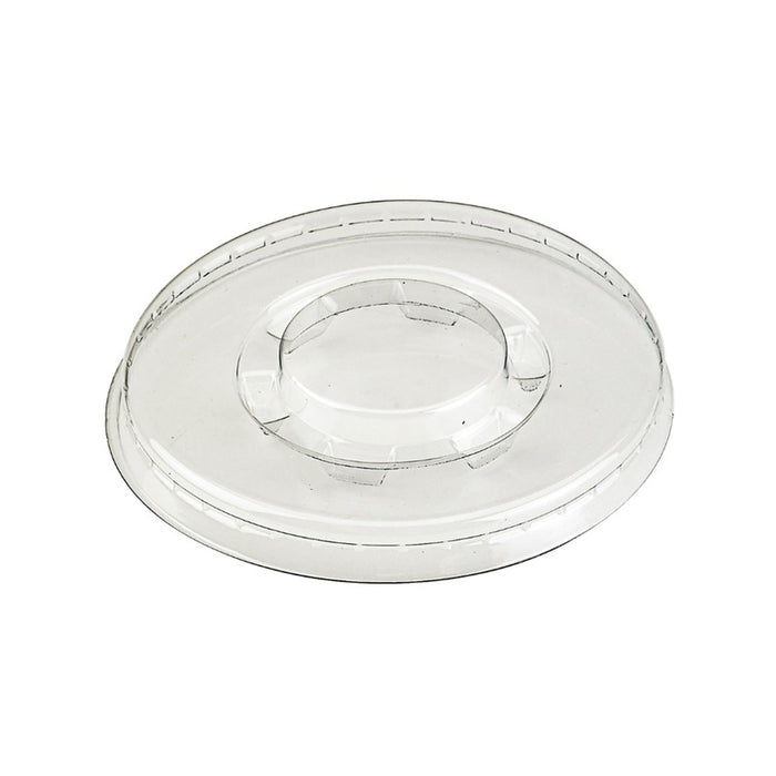 Couvercle plat transparent en plastique PET