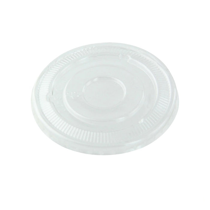 Couvercle plat transparent en plastique PET H10mm