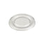 Couvercle PET transparent plat - Ø 9,2 cm - 1000 unités