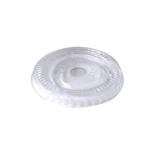 Couvercle plat transparent en plastique PET H9mm
