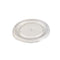 Couvercle PET transparent plat avec croisillon - Ø 9,8 cm - Compatible avec 210GKTP20, 210GKTP24, 210SD55, 210SD88 - 1000 unités