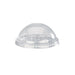 Couvercle dôme transparent en plastique PET H37mm