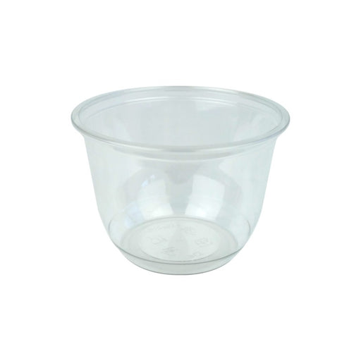 Pot à dessert en plastique PET transparent H52mm 230ml
