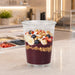 Pot dessert PET "FINESSE" transparent H135mm 500ml