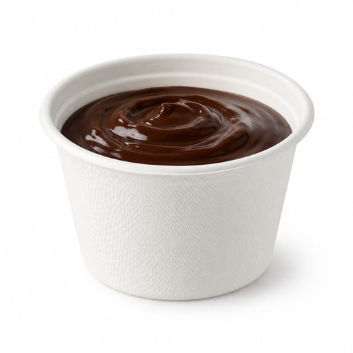 Pot à dessert blanc en pulpe de canne à sucre H53mm 133ml