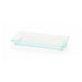 Elément de plateau réemployable plastique vert transparent "Klarity" 130x62mm