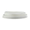 Couvercle CPLA blanc dôme avec bec - Ø 9 cm - H 1,9 cm - 1000 unités