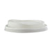 Couvercle dôme blanc avec bec verseur en plastique PLA H19mm