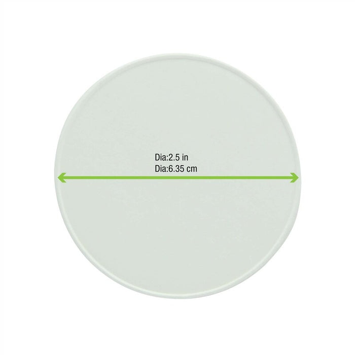 Couvercle carton blanc chaud et froid H11mm