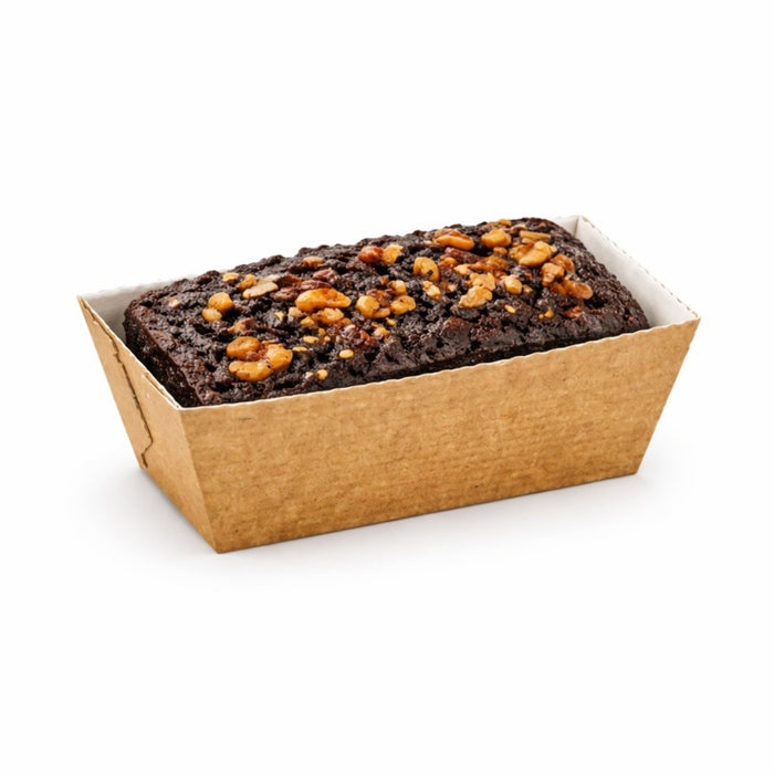Moule de cuisson carton microflute rectangulaire 103x55mm H40mm 160ml
