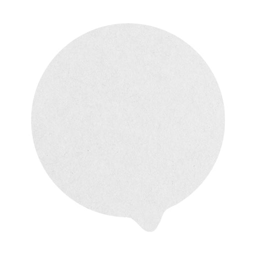 Opercule scellable en papier blanc