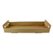 Plateau en carton kraft brun avec poignées 390x150mm H70mm