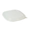 Couvercle PP transparent carré pour Saladier carre - 13 cm x 13 cm x 8 cm - Compatible avec 210PCAR500PPK, 210PCAR650PPK - 300 unités
