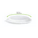 Couvercle plat transparent en plastique RPET