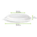 Couvercle PLA transparent