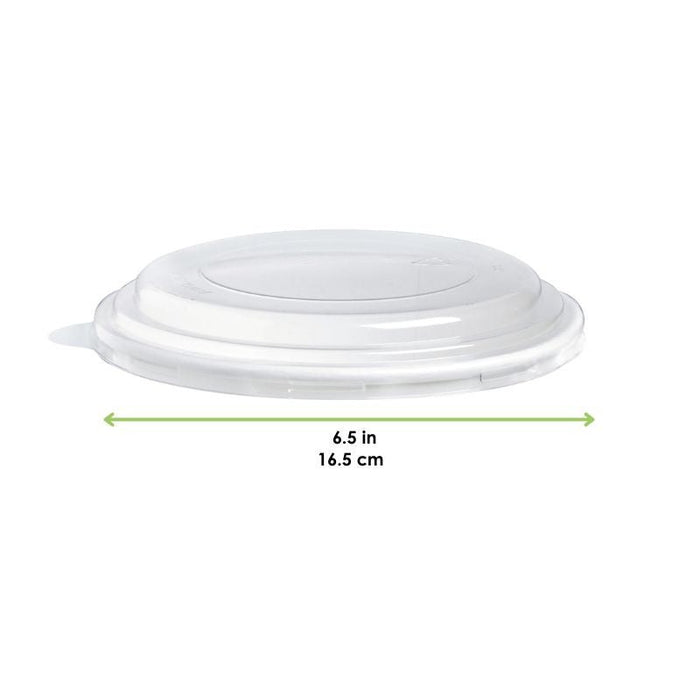 Couvercle plat transparent en plastique PET