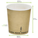 Pot à soupe carton blanc H115mm 700ml