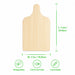 Les planches apero bois 295x180mm H2,2mm