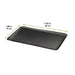 Plateau carton double face or intérieur noir extérieur 190x280mm