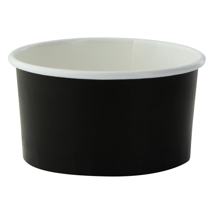 Pot carton noir chaud et froid H44mm 130ml