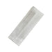 Sac sandwich blanc ingraissable en papier kraft à fenêtre cristal et 6 cm de soufflet 110x40mm H310mm