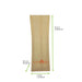Sac papier kraft brun spécial four 110x35mm H330mm