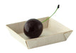 Barquette carrée en bois "Samouraï" 60x60mm H15mm