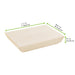 Couvercle Samourai en bois pour barquette 130x180mm