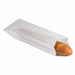 Sac sandwich papier blanc ingraissable 100x40mm H340mm