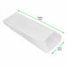 Sac sandwich papier blanc ingraissable 100x40mm H340mm
