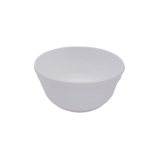 Bol à soupe isotherme plastique EPS blanc H55mm 340ml