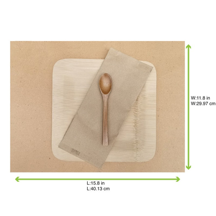 Set de plateau papier beige 300x400mm