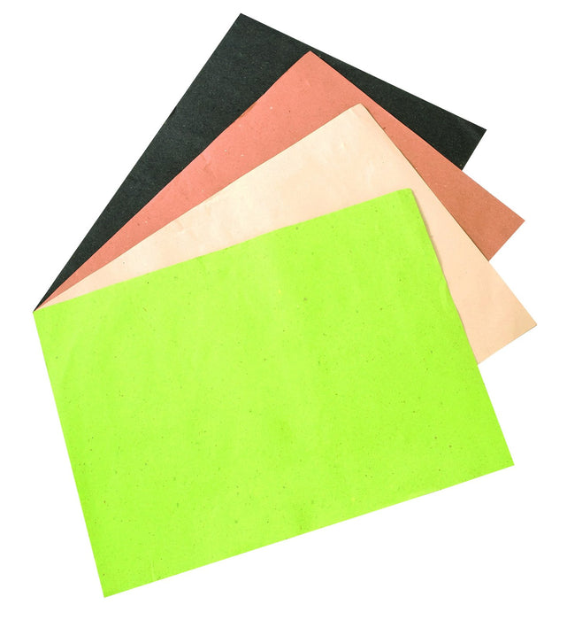 Set papier gaufré bleu 300x400mm