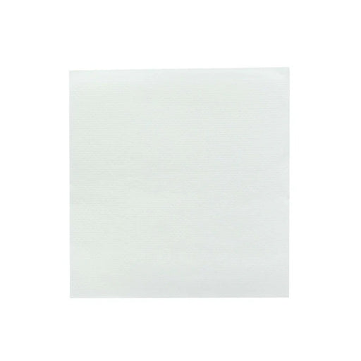 Serviette micropoint blanche 2 plis 200x200mm